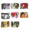 Colorful hair barrettes jewelry handcrafted floral unique art view 1