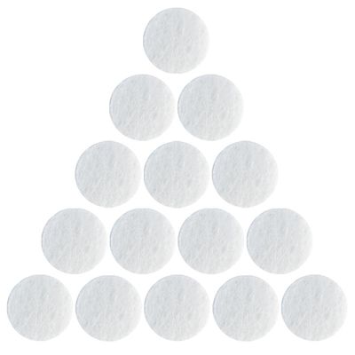 300pcs Microdermabrasion Cotton Filters Replacement Microdermabrasion Filters Facial Vacuum Filters Accesories Sponge Filter for Comedo Suction Microdermabrasion, White