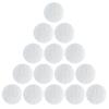 300pcs Microdermabrasion Cotton Filters Replacement Microdermabrasion Filters Facial Vacuum Filters Accesories Sponge Filter for Comedo Suction Microdermabrasion, White view 1