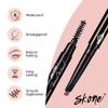 Skone Cosmetics The Original Brow Wand Eyebrow Pencil with Brush - Dual-Sided Retractable Waterproof Long-Lasting Brown Eye Brow Pencils for Women with Sleek Eyebrows - Cinnamon for Redheads view 3
