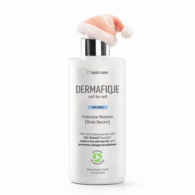Dermafique Dermatologist Tested Intensive Restore Body Serum for Dry Skin (300 ml)