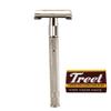 Double Edge Safety Razor Butterfly Twist To Open Clean Shave Shaving Men Grooming Kit + Blades view 1