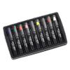 Face and Body Paint Sticks - Costume, Halloween and Club Makeup - Safe for all Skin Types - Easy On and Off - by Splashes & Spills (NON-UV Children's Paint Sticks Box-set) view 4
