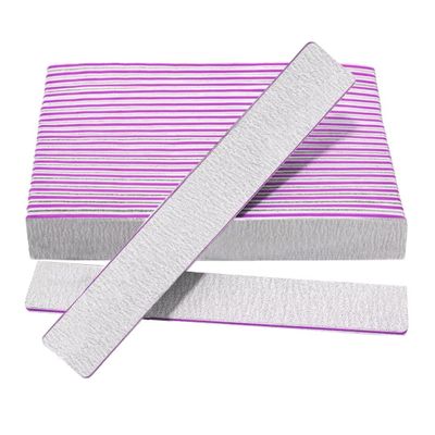 Nail File for Acrylic Nails and Natural Nails 27 PCS, Professional Double Sided 100/180 Grit Nail Files Emery Board