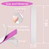 Nail File for Acrylic Nails and Natural Nails 27 PCS, Professional Double Sided 100/180 Grit Nail Files Emery Board view 2