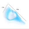 1Pcs Pink + 1Pcs Blue Plastic Eyelashes Tools 3 in 1 Mascara Applicator Guard Eyelash Guide Eye Makeup Tool For Women Girls view 3