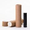 1.5 OZ Kraft Paperboard Lip Balm/Salve/Cosmetic/Lotion Tubes x50 view 1
