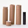 1.5 OZ Kraft Paperboard Lip Balm/Salve/Cosmetic/Lotion Tubes x50 view 2