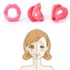 (2 Pack) Face Slimmer,Icanwin Silicone Rubber Face CareFace-Lift Slimmer Exercise Mouth Piece Muscle Anti Wrinkle Lip Trainer Mouth Massager Exerciser Mouthpiece view 4