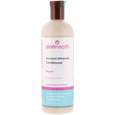 Adama Minerals Vanilla Jasmine Repair Conditioner Zion Health 16 oz Liquid