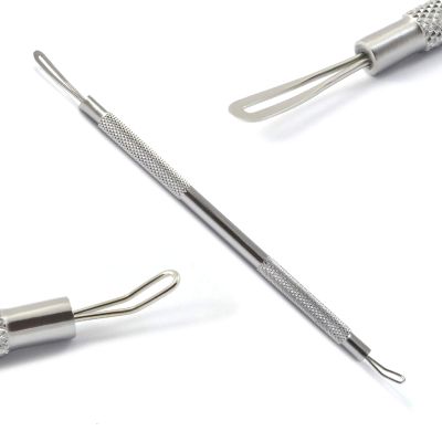 Comedone Extractors Blackhead Removal Tools Acne Pimple Blemish Popper Zit Remover Whitehead Manicure Pedicure (Type-7 Blackhead Remover)