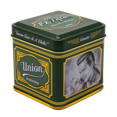 19Fifties Oil Based Pomade For Men - 4oz Beautifully Crafted Tin | Slick N Shiny, All Day Pliable Hold - Ideal For Pomps, Side Parts & Teddy Boy Styles Like D.As & Jelly Rolls