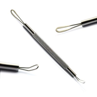 Comedone Extractors Blackhead Removal Tools Acne Pimple Blemish Popper Zit Remover Whitehead Manicure Pedicure (BC-01 Comedone Extractor)