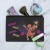 Dance Your Cares Aware Fraggle Rock Red Makeup Cosmetic Bag Organizer Pouch view 2