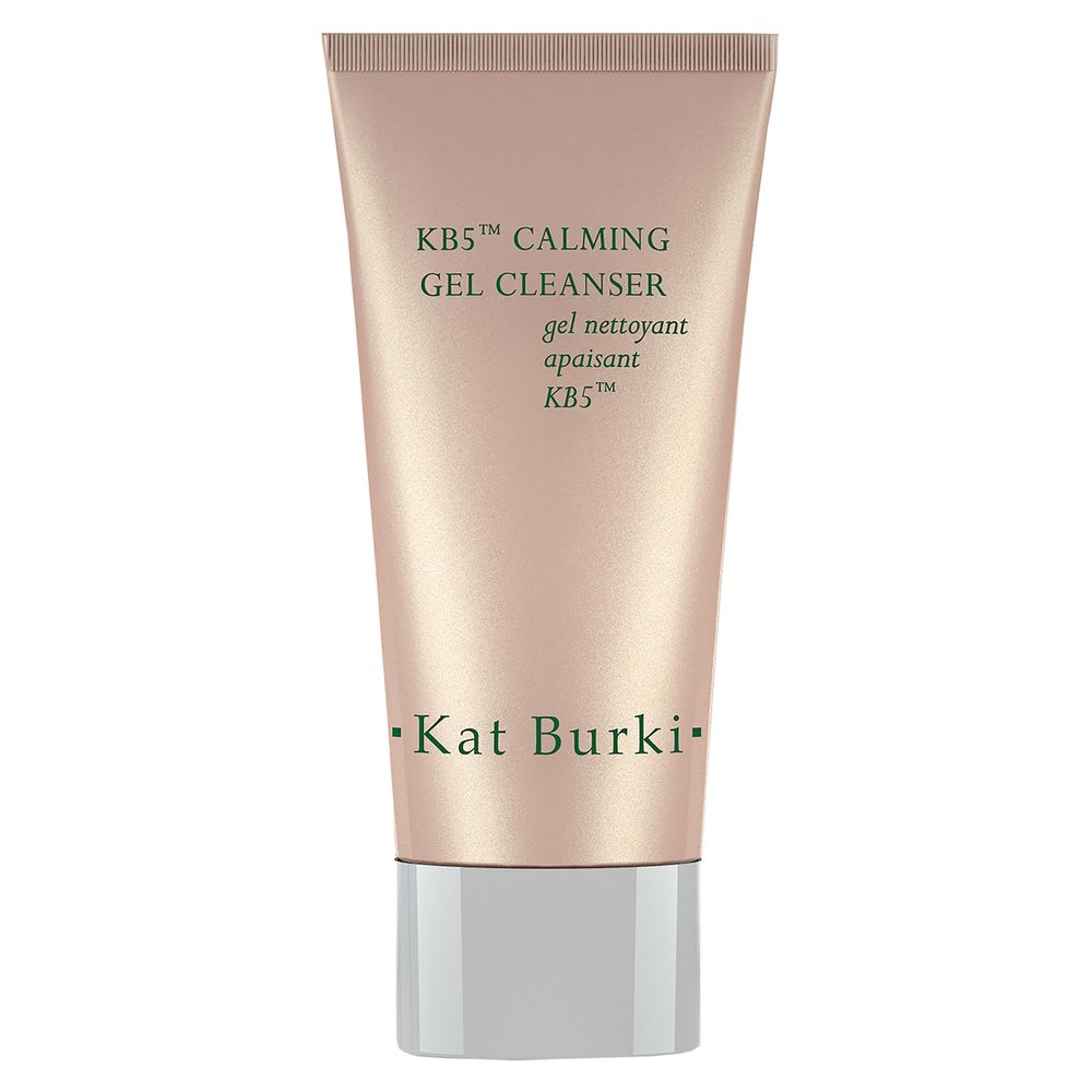 KAT BURKI KB5 Calming Gel Cleanser, Gentle Moisturizing Face Wash & Makeup Remover With Hydrating Botanicals for Sensitive Skin, 4.4 Fl Oz