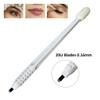 10pcs Disposable Microblading Manual Pen With Needle and Cap Permanent Makeup 20 U Blades 0.16MM,disposable blister package view 3