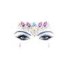 Neva Nude Sirena Jewel Face Crystal Sticker - Gems for Carnivals, Halloween, Festivals, Raves, & Parties | Medical Grade Adhesive, Waterproof, & Sweatproof | Made in USA view 1