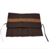 Brown with Copper Band Straight Edge Razor Storage view 1
