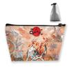 Bretang Okami Receive Bag Cosmetic Bag with Zipper Single Layer Storage Bag for Travel view 1