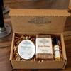 A Great gift box of all natural Brown Windsor handmade soap, Healing Salve and Immunity roll on oil,Great for gift giving or a special gift for yourself. view 1
