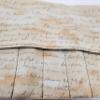 Ivory and Scroll Script Straight Edge Razor Storage view 3