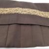 Brown with Gold Band Straight Edge Razor Storage view 3
