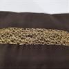 Brown with Gold Band Straight Edge Razor Storage view 4