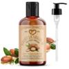 8oz Moroccan Argan Oil, 100% Pure and Natural, Cold-pressed, Organic  Works Magic on Your Skin and Hair - Includes Pump & Flip Cap view 1