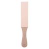 DIY Leather Strops Kit with Wooden Handle Leather Strop Double Sided Leather Paddle Strop for Leather Knife Sharpening Polishing Leather Strop view 1