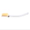 Bass Brushes | Esthetician Grade Bath & Body Brush | 100% Natural Bristle FIRM | High Polish Acrylic Handle | Square Style | Crystal Clear Finish | Model 79T - CLC view 3