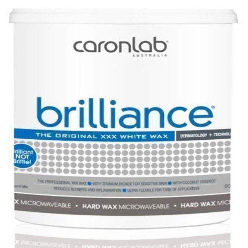 Caronlab Brilliance Hard Wax Microwave - Hypoallergenic - 1 count 800 g