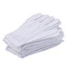 Amiiqi 24 Pairs/48 Peces Medium Size White Cotton Gloves Cotton Cosmetic Moisturizing Therapeutic Washable Gloves for Cosmetic Moisturizing and Coin Inspection (24 Pairs) view 2