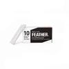 90 Feather FHS-10 Japanese Steel Razor Blades - Refill for OneBlade Core, Hybrid, & Genesis Razors - Single Blade Razor view 2