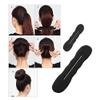 4 Pieces Black Magic Hair Bun Maker Foam Sponge Clip Twist Shaper Hair Styling Donut Bun Former Maker Bun Updo DIY Hair Styling Tool Accessory for Women Girls (2 Large and 2 Small) view 4