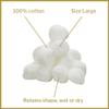 McKesson Cotton Balls, Non-Sterile, Maximum Absorbency, Large, 1000 Count, 2 Packs, 2000 Total view 4