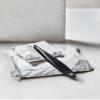 ZWILLING Tweezer (slanted tip, removal of eyebrow hair and splinters, extended handle width, hypoallergenic), Premium, Black, 4 inch view 3