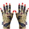 ManiGlovz - The Original UPF 50+ UV Light Protective Nail Gloves | Gel Manicure Gloves and Anti-UV Fingerless Gloves for Women | Can be Used as Sun Protection Gloves for Driving | CamoCraze Print view 1