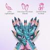 ManiGlovz -The Original Dermatologist Recommended UPF 50+ UV Protective Manicure and Sunblock Fingerless Gloves, Sun Protection, Driving and Gel Manicure Gloves in Black view 2