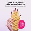 ManiGlovz -The Original Dermatologist Recommended UPF 50+ UV Protective Manicure and Sunblock Fingerless Gloves, Sun Protection, Driving and Gel Manicure Gloves in Black view 3