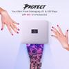 ManiGlovz - The Original UPF 50+ UV Light Protective Nail Gloves |Gel Manicure Gloves and Anti UV Fingerless Gloves for Women | Can be Used as Sun Protection Gloves for Driving| Holographic Happiness view 4