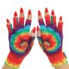 ManiGlovz - The Original UPF 50+ UV Light Protective Nail Gloves | Gel Manicure Gloves and Anti UV Fingerless Gloves for Women | Can be Used as Sun Protection Gloves for Driving | Rainbow Thunder view 1