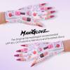 ManiGlovz -The Original Dermatologist Recommended UPF 50+ UV Protective Manicure and Sunblock Fingerless Gloves, Sun Protection, Driving and Gel Manicure Gloves in Dreamin' of Turks view 2