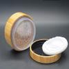 30ml 1oz Empty Loose Powder Case Bamboo Powder Container Cosmetic Make-up Loose Powder Box Case Holder Travel Containers with Sifter Lids and Powder Puff view 2