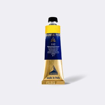 Maimeri Puro Oil Colors - Permanent Yellow Lemon