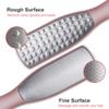Foot File Callus Remover for Pedicure, Double Side Stainless Steel Foot Rasp, Feet Crack Trimming/Hard Rough Skin/Corn Scraper Tool for Wet & Dry Feet Care view 2