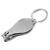 3 In 1 Nail Clipper Cutter File Bottle Opener Key Ring Portable Travel Manicure Tools Carbon Steel view 2