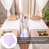 Beauty Massage Bed Sheets, Salon Massage SPA Couch Soft Cotton Bed Cover Protector with Face Breath Hole (Lilac) view 3