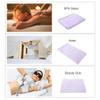 Beauty Massage Bed Sheets, Salon Massage SPA Couch Soft Cotton Bed Cover Protector with Face Breath Hole (Lilac) view 4