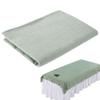 Beauty Massage Bed Sheets, Salon Massage SPA Couch Soft Cotton Bed Cover Protector with Face Breath Hole (Green) view 1