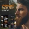 Woody's Beard Stuff 3 Piece Kit, Beard & Tattoo Oil, Wash, 2 in 1 Facial Hair Conditioner, Cleanse, Moisturize, and Style view 3